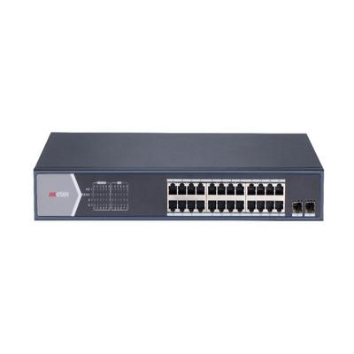 Hikvision DS-3E1526P-E1/M 24-Port Gigabit PoE Ethernet Switch with 1 Uplink Port