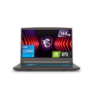 Thin 15 B12UCX – Intel® Core™ i5-12450H / GeForce RTX 2050 4GB / 16GB DDR4 / 512GB SSD / 15.6" FHD 144Hz