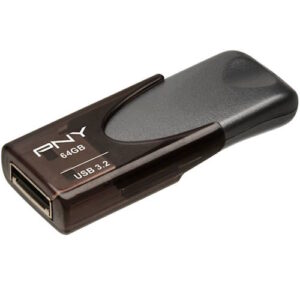 PNY Attache 4 USB 2.0 Flash Drive – 64GB
