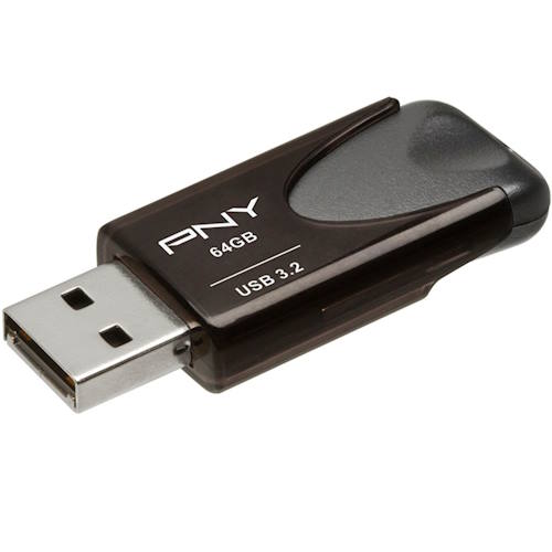 PNY Attache 4 USB 2.0 Flash Drive – 64GB