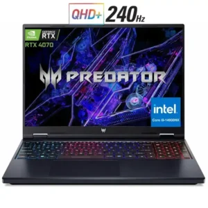 Predator Helios Neo 16 – Intel® Core™ i9-14900HX / RTX 4060 8GB / 32GB DDR5 / 1TB PCIe NVMe SSD / 16" WQXGA 240Hz