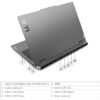 Lenovo LOQ 15IRX9 – Intel® Core™ i5-13450HX, 16GB RAM, 512GB SSD, NVIDIA® GeForce RTX™ 4050 6GB, 15.6" IPS Gaming Laptop