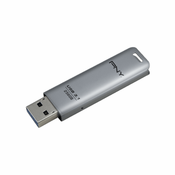 PNY Elite Steel USB 3.1 Flash Drive – 128GB