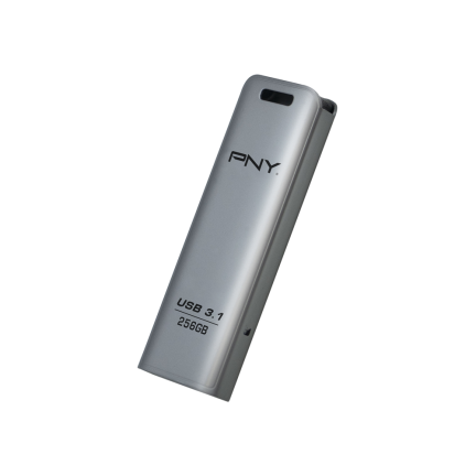 PNY Elite Steel USB 3.1 Flash Drive – 128GB