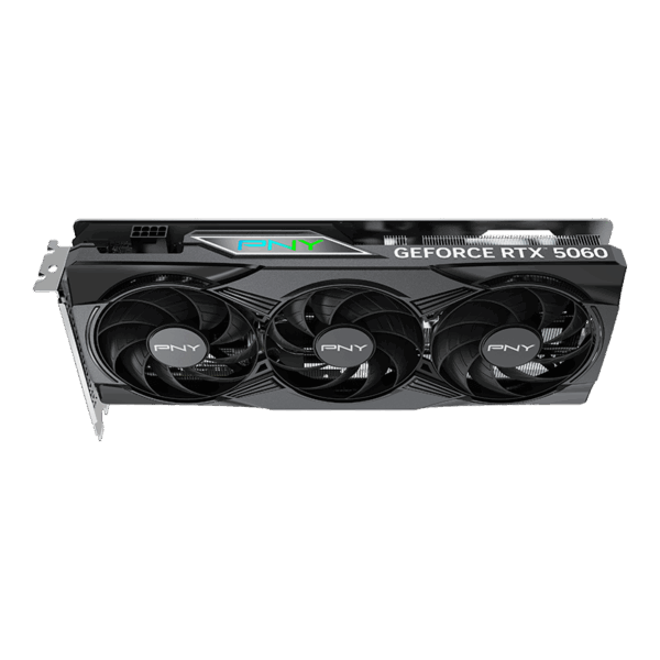 PNY GeForce RTX™ 5060 8GB ARGB Overclocked Triple Fan DLSS 4