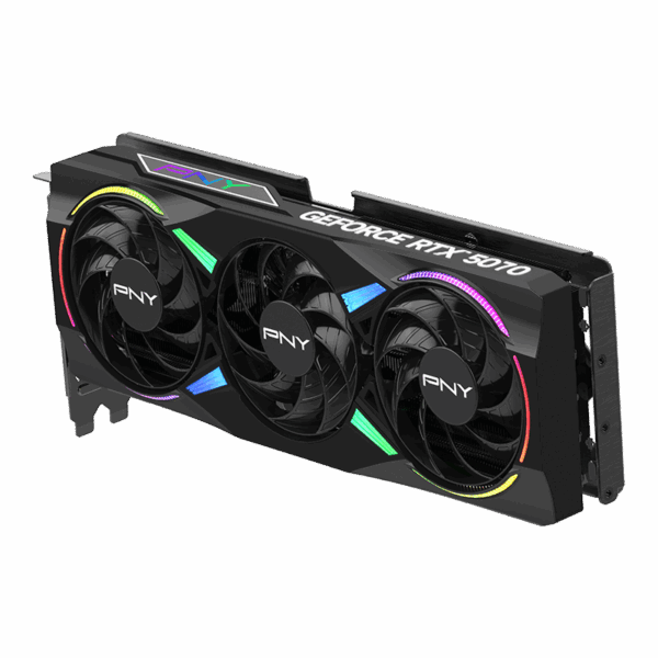 PNY GeForce RTX™ 5070 12GB Overclocked Triple Fan DLSS 4 (VCG507012TFXPB1-O)