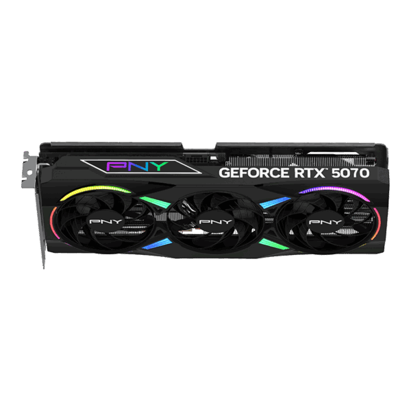 PNY GeForce RTX™ 5070 12GB Overclocked Triple Fan DLSS 4 (VCG507012TFXPB1-O)